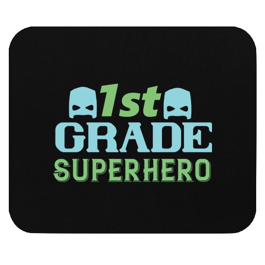 1st Grade Superhero Mouse Pads