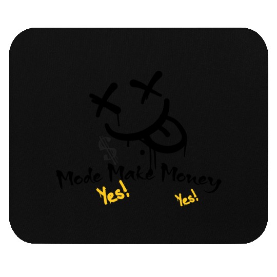 Playful Money Hand Gesture Mouse Pads