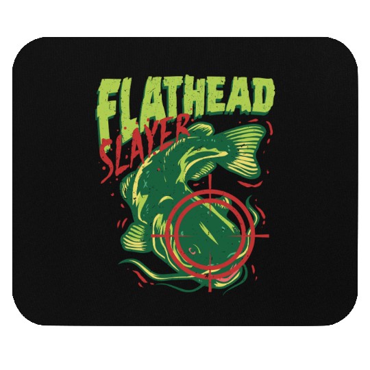 Flathead Catfish Flathead Slayer Mouse Pads