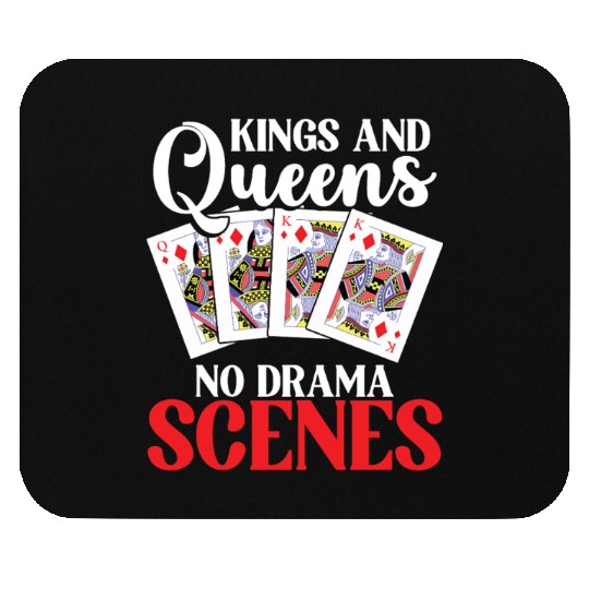 Pinochle Trick Taking Game Drama King Queen Mouse Pads