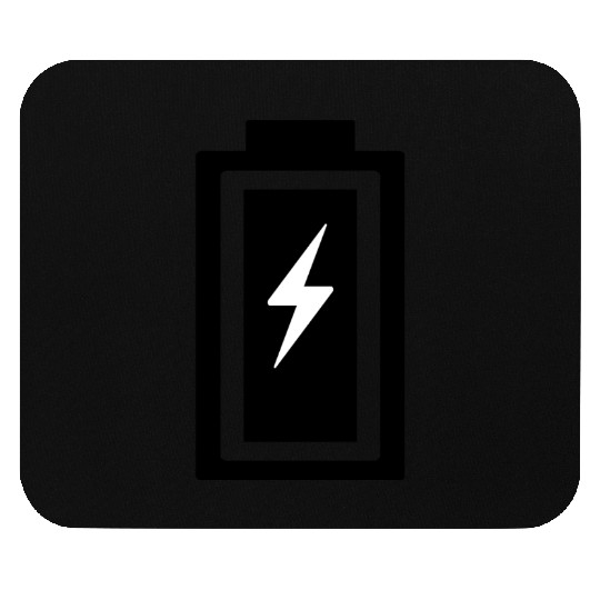 Dynamic Lightning Bolt Graphic Mouse Pads