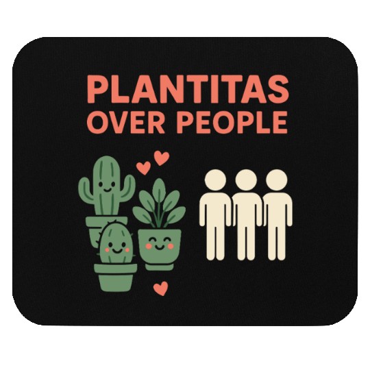 Plantita Latina Plant Mom Plantita Life Hispanic Mouse Pads