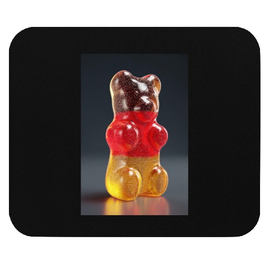 Transparent German Gummy Bear Mouse Pads