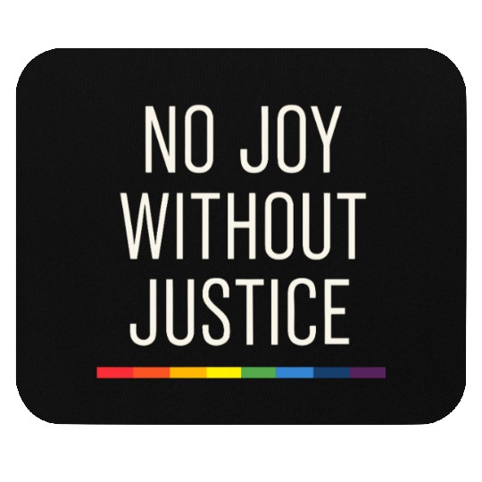 Queer Pride Queer Joy LGBTQ+ Affirmation Trans Mouse Pads