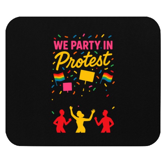 Queer Pride Queer Joy LGBTQ+ Affirmation Trans Mouse Pads