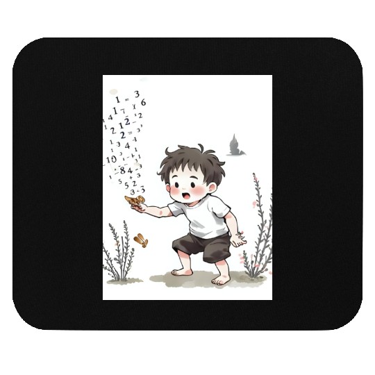 Curious Math Explorer Mouse Pads