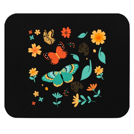 Autumn Botanical Mouse Pads