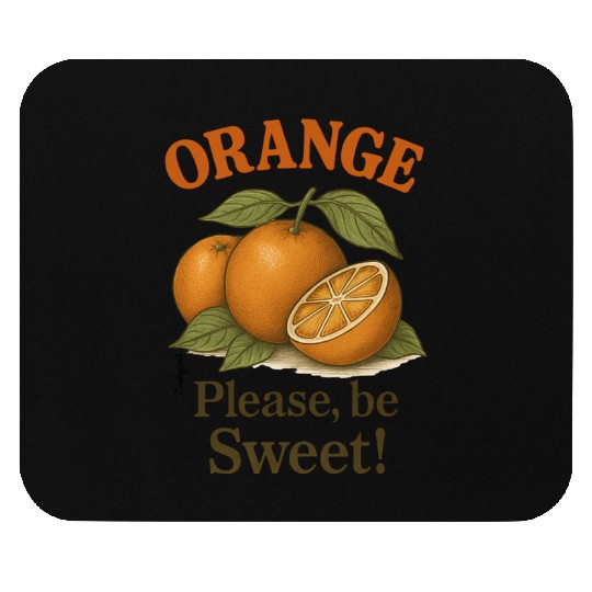 Orange You Glad? Mouse Pads