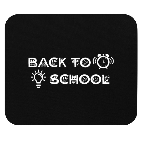 Back To School - Cute School Student Mouse Pads