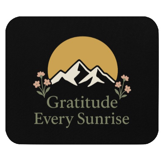 Gratitude Mindfulness Positive Affirmation Daily Mouse Pads