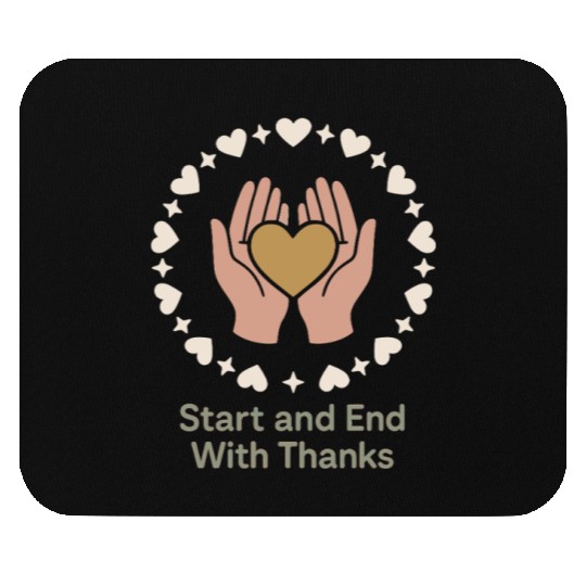 Gratitude Mindfulness Positive Affirmation Daily Mouse Pads