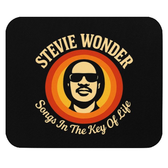 Stevie Wonder Mouse Pads rtro vintage Songs in the