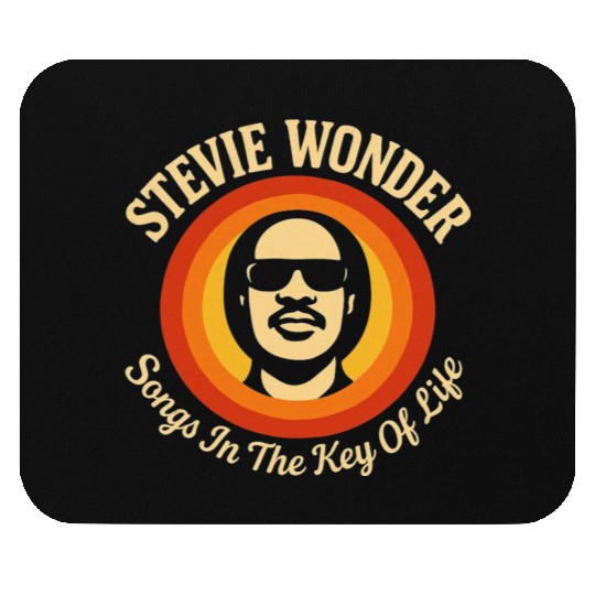 Stevie Wonder Mouse Pads rtro vintage Songs in the