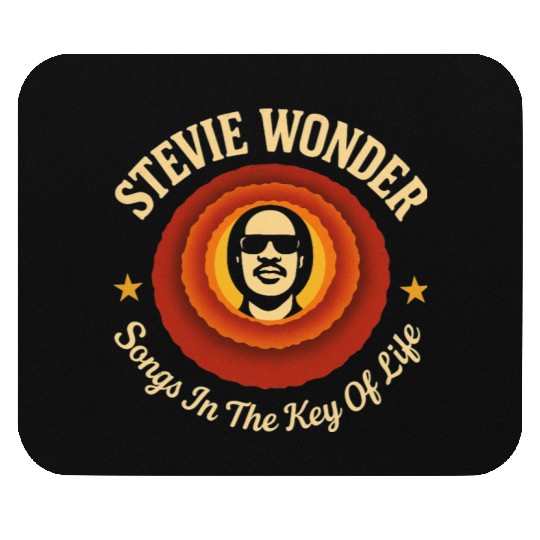 Stevie Wonder Mouse Pads rtro vintage Songs in the