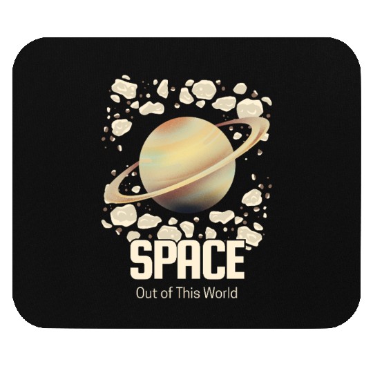 Saturn Ringed Planet Space  Mouse Pads