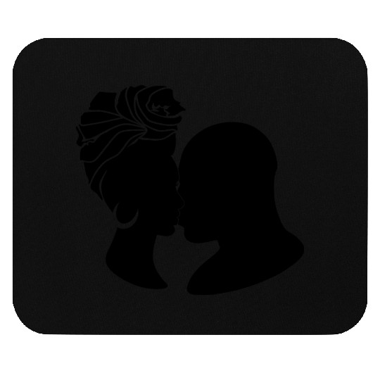 Abstract Sunset Mountain Landscape Mouse Pads