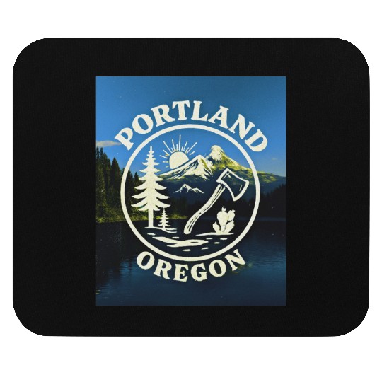 Portland, Oregon (B) Mouse Pads