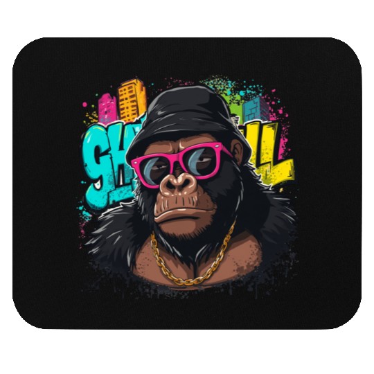 Urban Gorilla Graffiti Cool Style Mouse Pads
