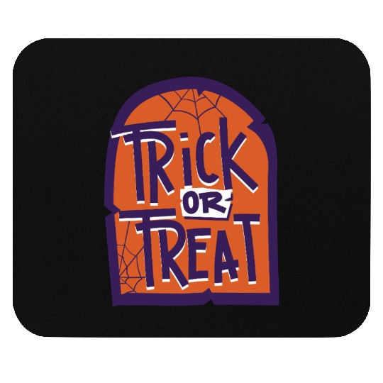 Trick or Treat Halloween Tombstone Mouse Pads