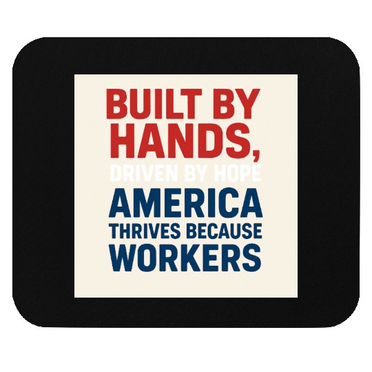 American Worker Empowerment Design Mouse Pads