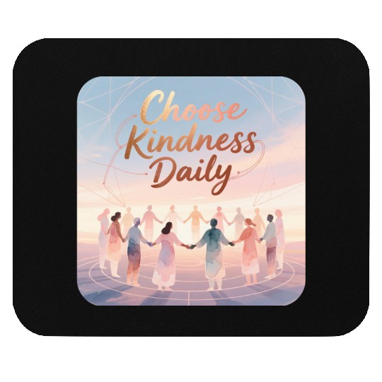 Choose Kindness Daily Inspirational Design Mouse Pads