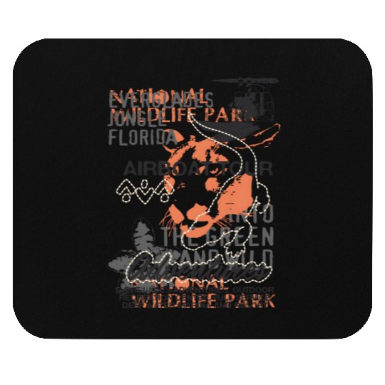 Airboat Alligator Tours Florida Everglades Mouse Pads