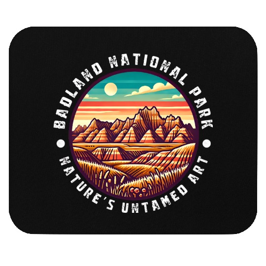 Badlands National Park Natures Untamed Mouse Pads