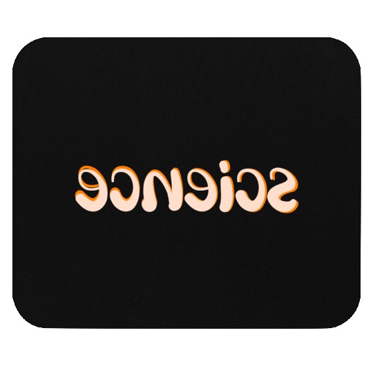 Science word art typography  Mouse Pads