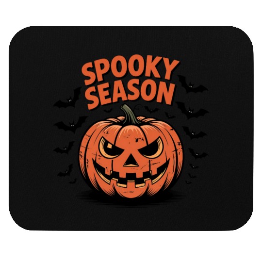 Spooky Season Pumpkin Mouse Pads
