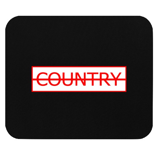 DASHED COUNTRY Mouse Pads