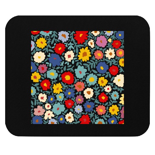 Colorful Floral Pattern for Spring Wear Mouse Pads
