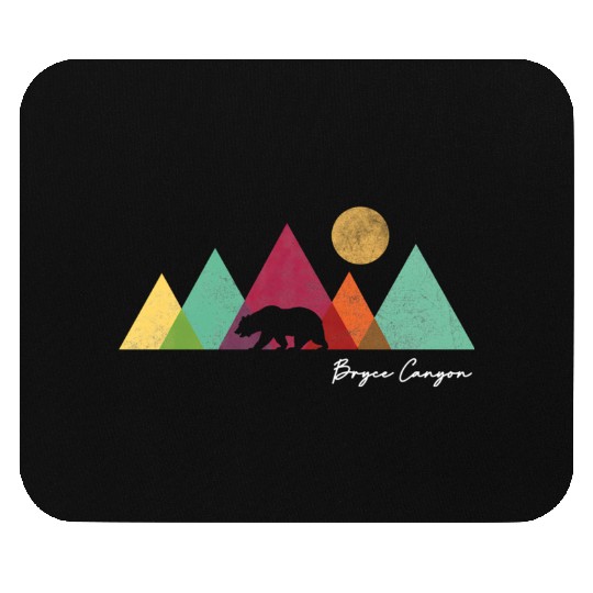 Bryce Canyon National Park Colorful Bear Mountains Mouse Pads