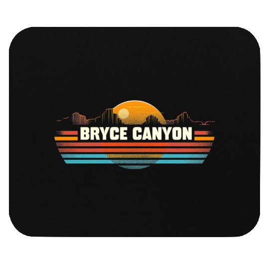 Bryce Canyon US National Park Vintage Mouse Pads