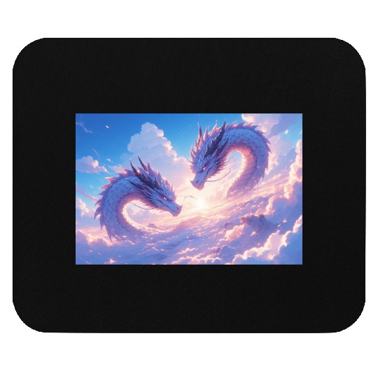 Celestial Dragon Duo Mouse Pads
