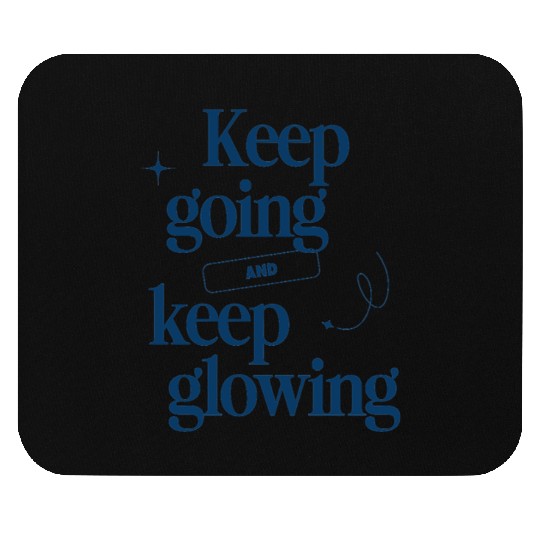 Inspirational Motivation Typography Design Mouse Pads