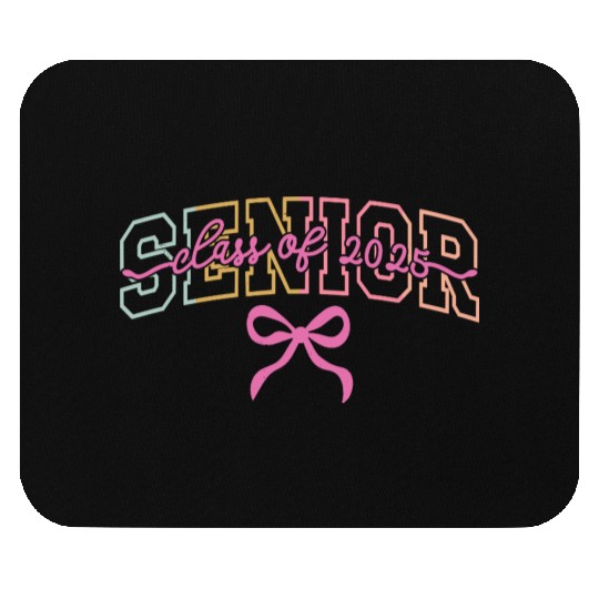 Celebration of 2025 Graduation with Bow Mouse Pads
