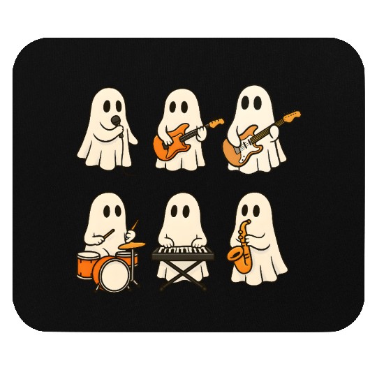 Ghost Band Musical Ensemble Mouse Pads