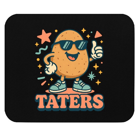 Taters – Cool Potato Retro Style Mouse Pads