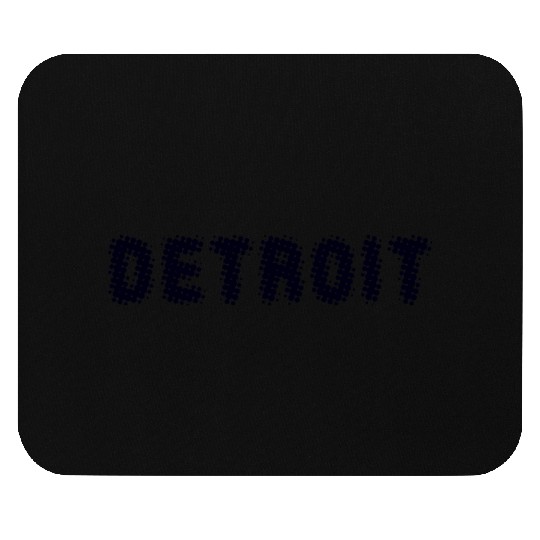 Detroit Michigan Mouse Pads