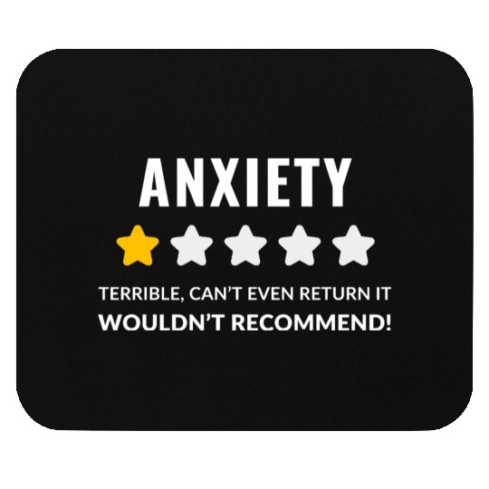 Abstract Anxiety and Emotions Illustration Mouse Pads