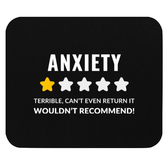 Abstract Anxiety and Emotions Illustration Mouse Pads