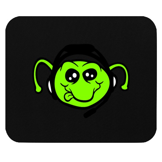 Caterpillar Gamer headset Nerd Alien headphones Mouse Pads