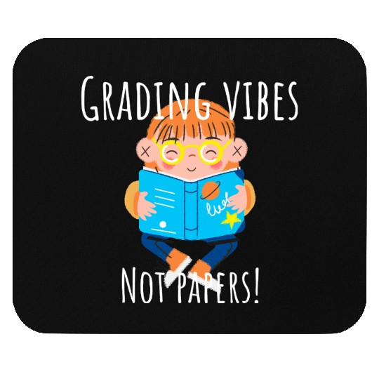 Graduation Vibes Not Papers Fun Design Mouse Pads