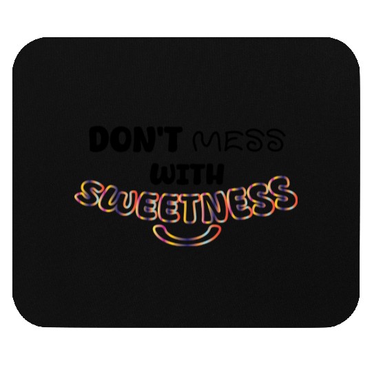 Colorful Sweetness Script Design Mouse Pads