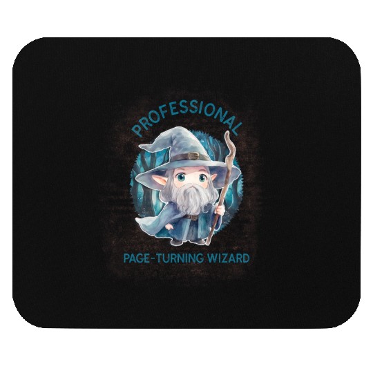 Professional Page-Turner Fantasy Reading Mouse Pads