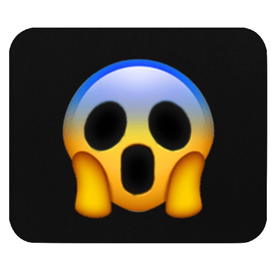 Expressive Scream Emmoticon Mouse Pads