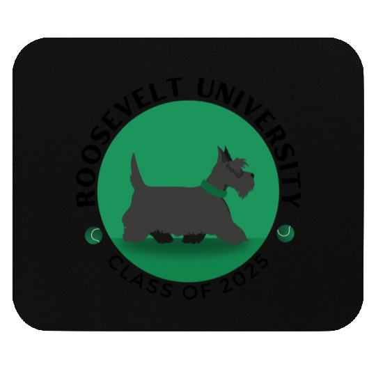 Cute Fala Dog College Illustration Mouse Pads
