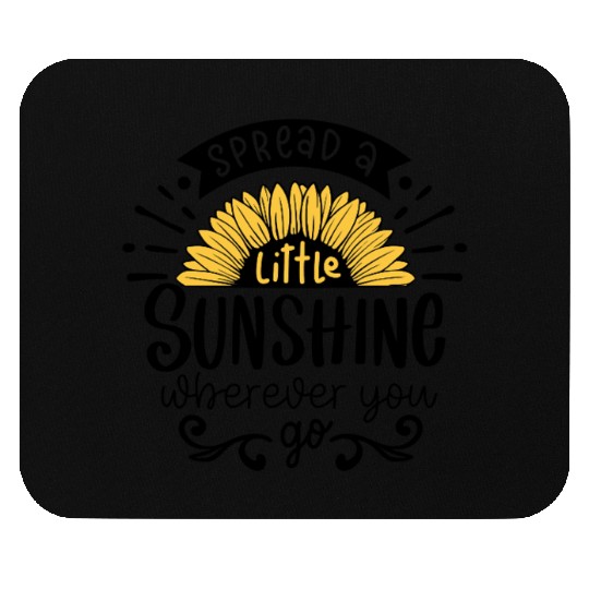 Sunflower Sunshine Mouse Pads