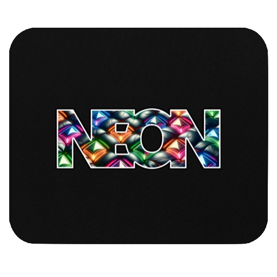Gemstone Deluxe Neon Logo Mouse Pads