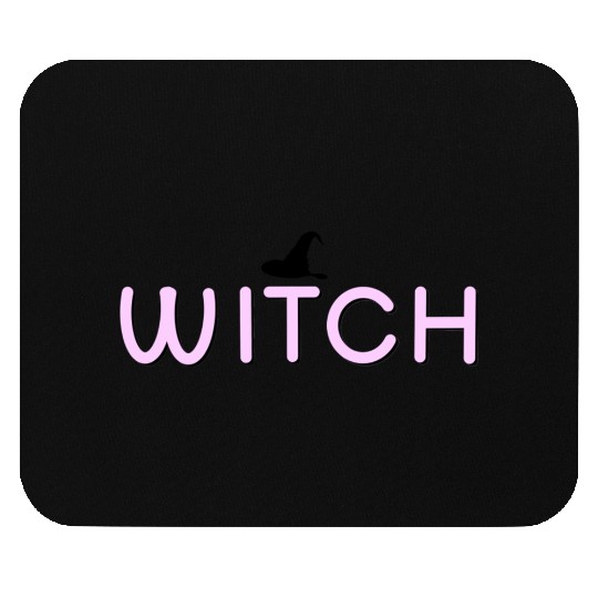 Enchanted Witchcraft Script Design Mouse Pads